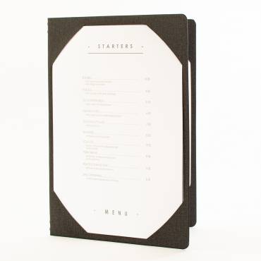 Corner Mount Inserts for Menu Covers